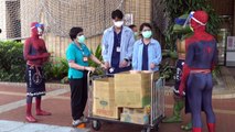 وجبات غذائية من شخصيات كرتونية دعماً للعمال الصحيين في تايوان