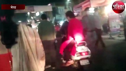 कोरोना से बेखौफ बाजार में दिखी भीड़