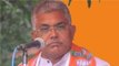 Dilip Ghosh convoy attacked, BJP slams TMC