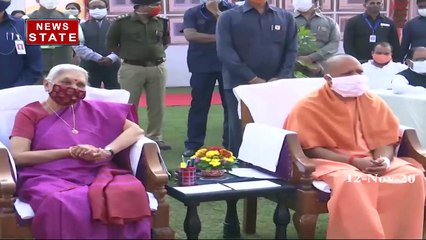 Uttar Pradesh: Cm योगी आदित्यनाथ ने किया भगवान धन्वंतरि की प्रतिमा का अनावरण