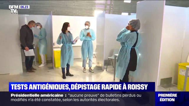 Tests antigéniques: comment ça marche à l'aéroport de Roissy ?