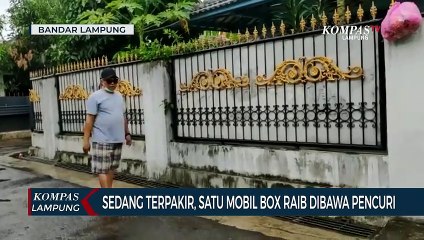 Sedang Terparkir, Mobil Box Raib Dicuri
