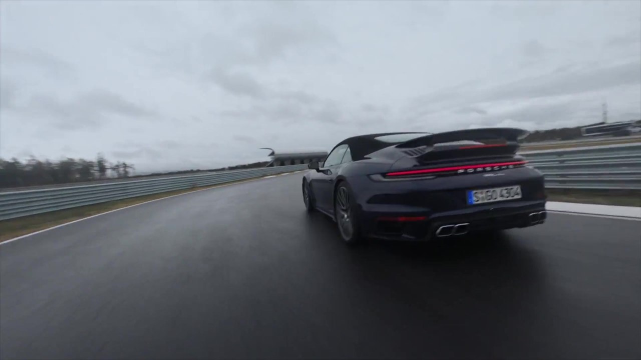 Der neue Porsche 911 Turbo Cabriolet - Der Motor