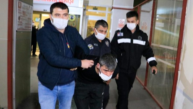 Hastanenin pandemi servisinden çanta çalan hırsız yakalandı