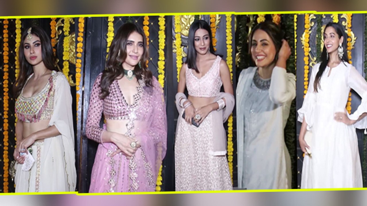 Many celebrities in Ekta Kapoor's Diwali Party |FilmiBeat