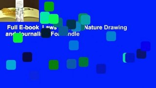 Full E-book  Laws Guide to Nature Drawing and Journaling  For Kindle