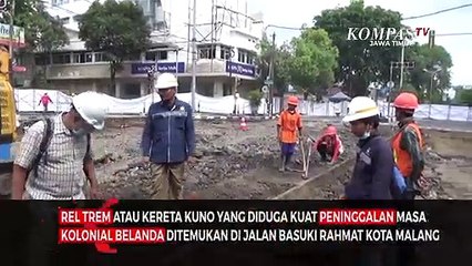 Penemuan Jalur Trem Kuno di Malang
