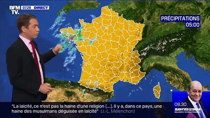 La météo pour ce vendredi 13 novembre 2020