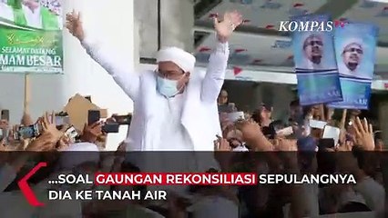 Rizieq Shihab: Tak Ada Rekonsiliasi Tanpa Dialog