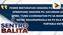 Mga residente sa Rizal, abala sa paglilinis ng mga bahay; mahinang tubig, problema ng mga residente