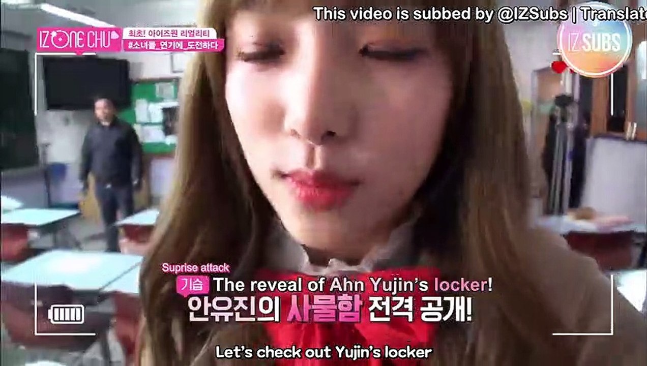 [ENG SUB] 181101 IZ*ONE CHU [Ep.2] Respecting Yujin-ie's Math Score