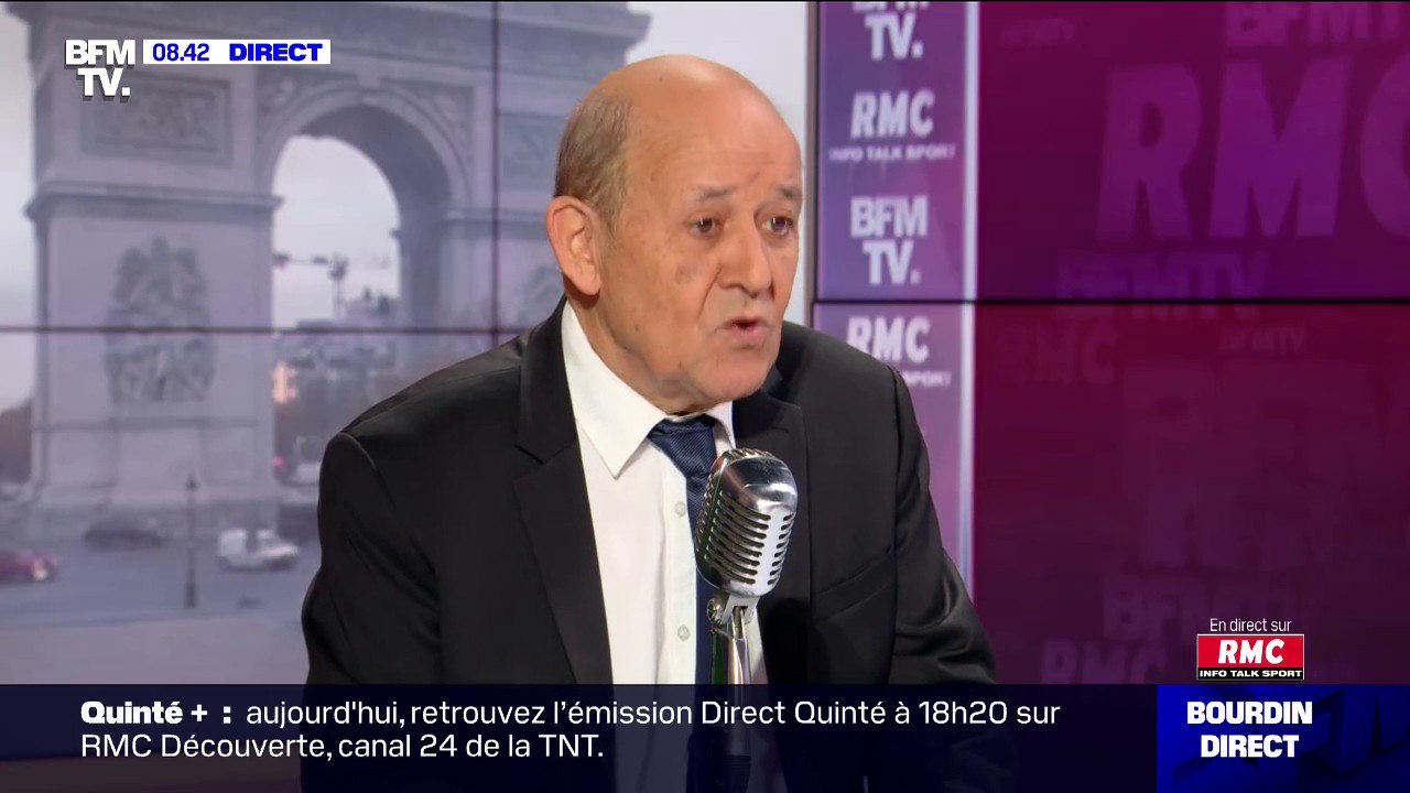 Selon Jean-Yves Le Drian: "La démocratie américaine va plutôt bien"