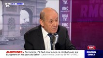 Jean-Yves Le Drian sur le terrorisme en France: 