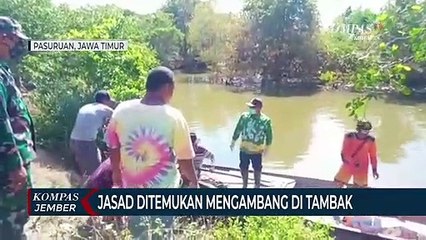 Jenazah Pria Tanpa Busana Ditemukan Mengambang Di Tambak