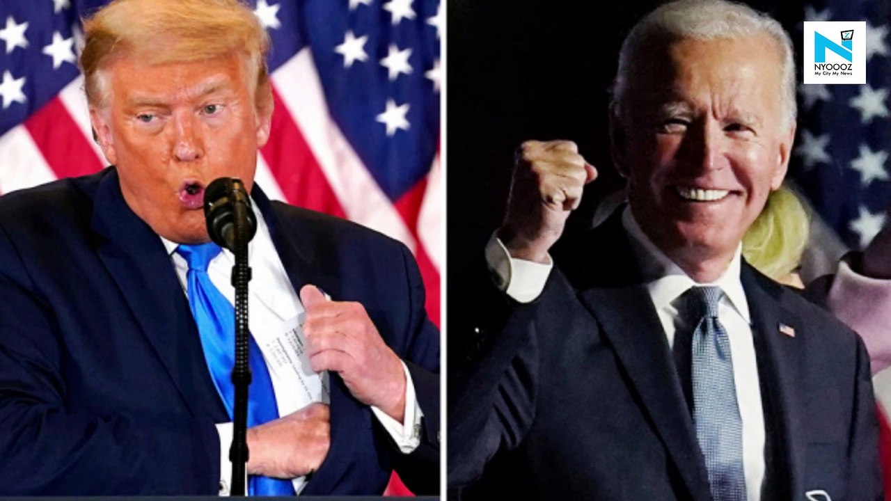 Sudarsan Pattnaik's sand art on US elections features Joe Biden, Donald Trump