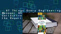 97 Things Every Engineering Manager Should Know: Collective Wisdom from the Experts  Best