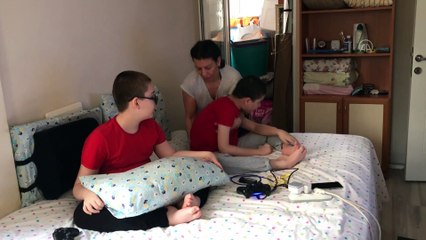 Tek mutluluğu kas hastası çocuklarının gülümsemesi - ANTALYA