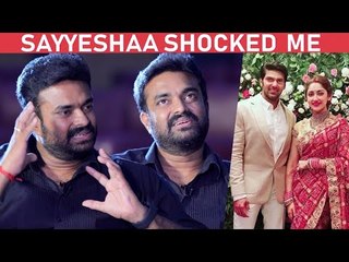 Arya-Sayyesha Marriage : Vijay's First Reaction | Watchman | Devi 2