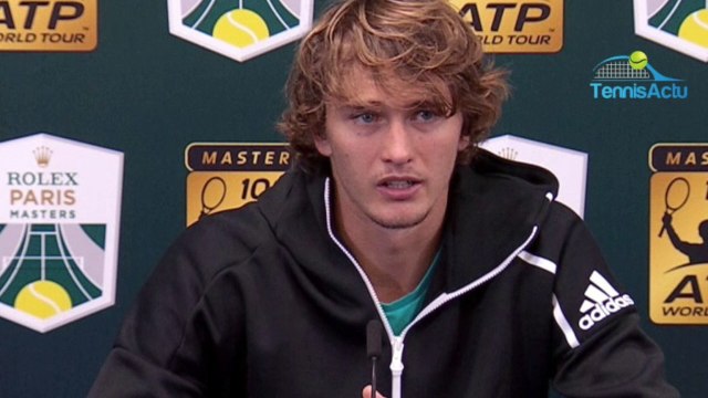 Rolex Paris Masters 2020 - Alexander Zverev : Against Rafael Nadal, it will be an interesting showdown to see