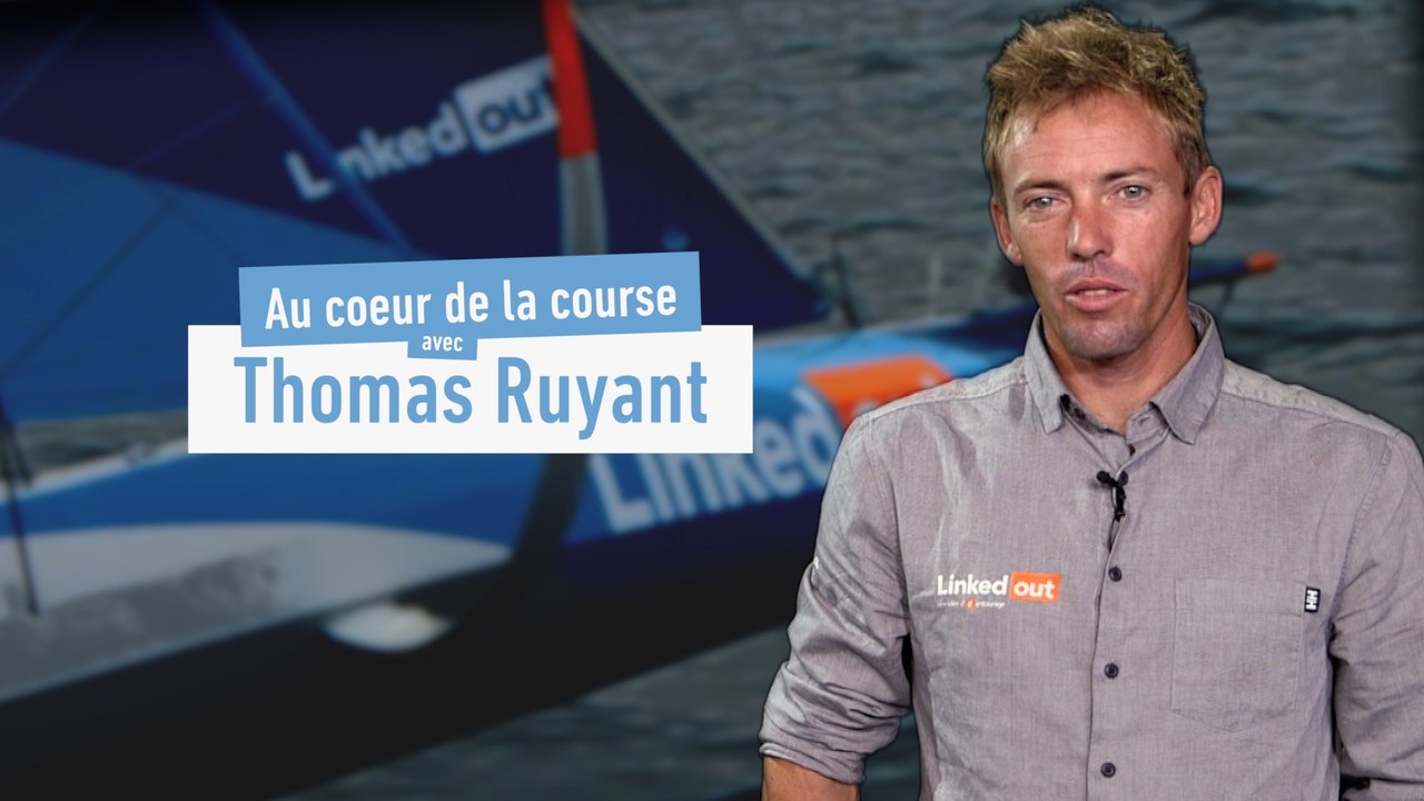 Thomas Ruyant à bord de «LinkedOut» - Voile - V...