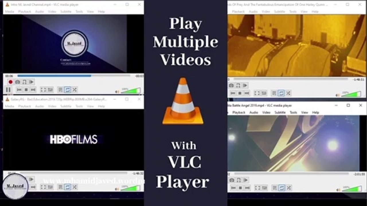 How to Play Multiple Videos With VLC Player At Once