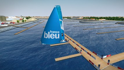 Premières images du bateau France Bleu
