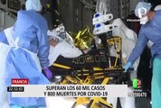 Francia registró más de 60 mil nuevos casos de COVID-19 en tan solo 24 horas