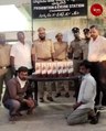 Excise officials crack the whip after video of duo diluting liquor bottles goes viral