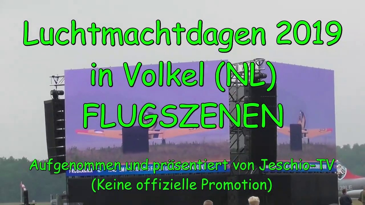 Jeschio bei den Luchtmachtdagen 2019 - Flugszenen