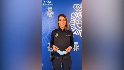 La Policía Nacional presenta nuevo perfil en Tik Tok