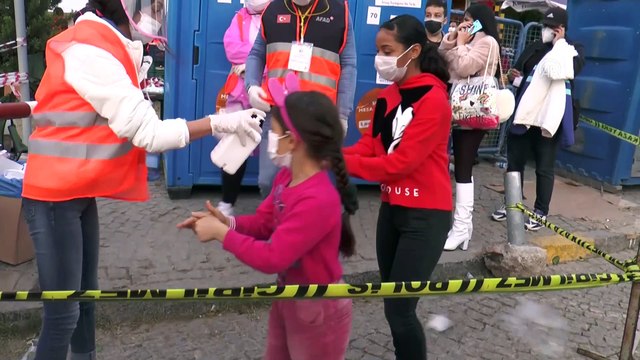 Çadır kentlerde güvenlik ve Kovid-19 tedbirleri üst seviyede - İZMİR