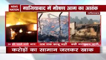 Ghaziabad: Fire that broke out at Dasna factory continues after 28 hrs