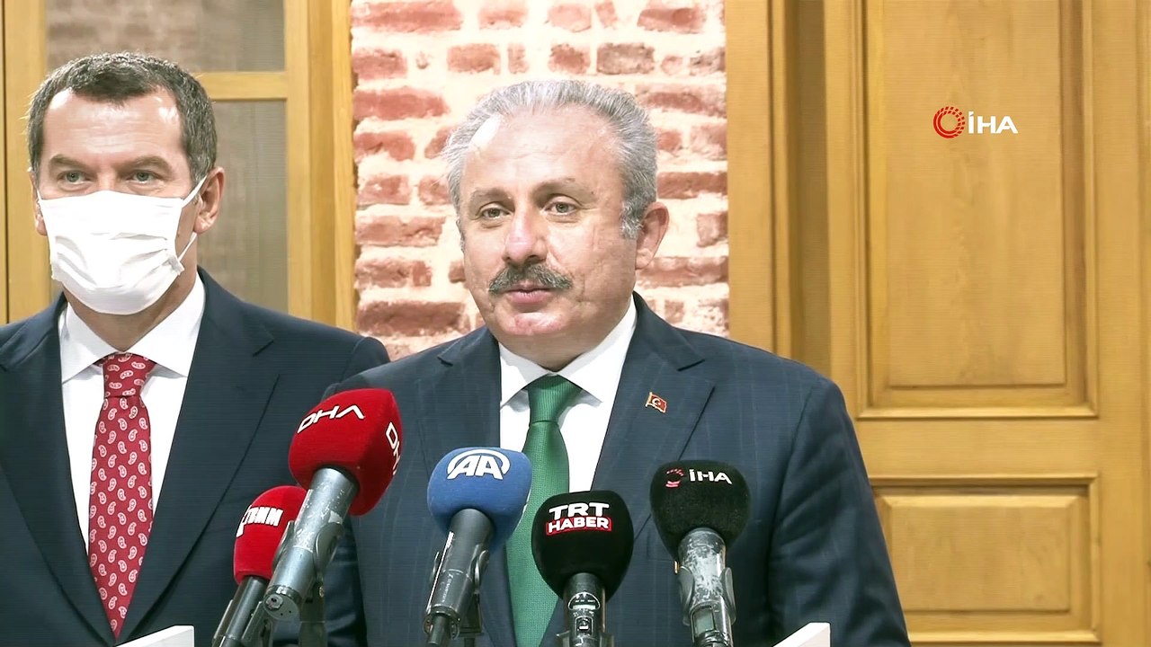 TBMM Başkanı Şentop: 'Fransa’da uzun zamandır bütün Müslümanları tedirgin eden gelişmeler yaşanıyor. Fransa’da Türk ailenin gözaltına alınması devlet eli ile yapılan bir eşkıyalıktır. Bu iş çığırından çıkmış gibi görünüyor. Büyükelçimiz il