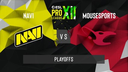 CSGO - Natus Vincere vs. mousesports [Nuke] Map 1 - ESL Pro League Season 12 - Playoffs - EU