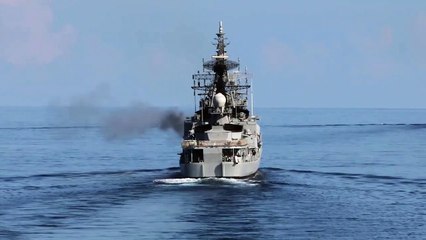U.S Navy • Destroyer Live-Fire Gunnery • Indian Ocean • Nov 5 2020