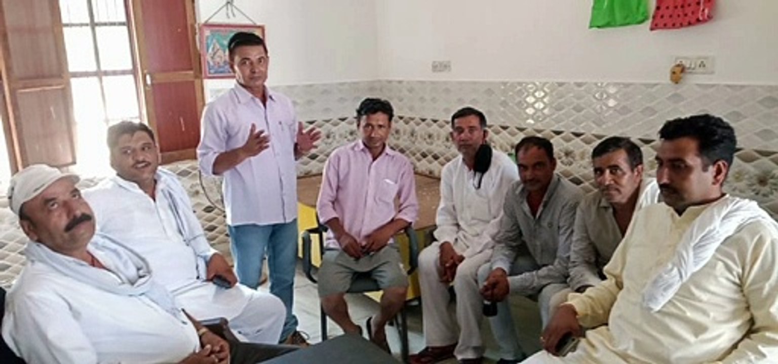 भारतीय किसान सेना की बैठक आमरण अनशन पर सत्याग्रह की चेतावनी