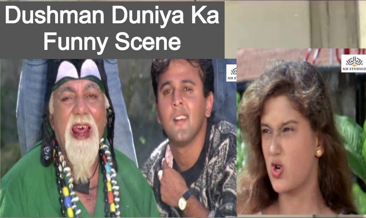 Dushman Duniya Ka Funny Scene | (1996) | Laila | Manzoor Ali | Shahrukh Khan | Bollywood Movie Scenes | Part 10