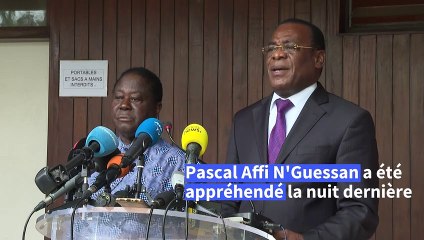 Côte d'Ivoire: arrestation du porte-parole de l'opposition Affi N'Guessan