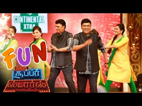 Bhagyaraj Super Fun Dance | Making of Junior Super Stars
