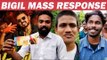 BIGIL MASS Vijay Fans CROWD: Fan Sings Verithanam | Audio Launch | Nayanthara