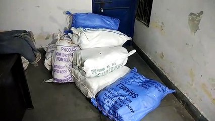 मिलावटी होने की आशंका में 1513 किलो मावा पकड़ा