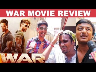 War Film Public Review | Chennai | Hrithik Roshan | Tiger Shroff