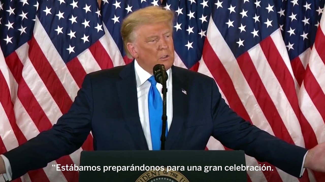 TRUMP no acepta los resultados ELECCIONES EEUU