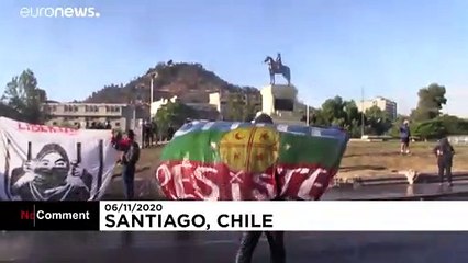 Auch nach dem Verfassungsreferendum protestieren viele Chilenen weiter
