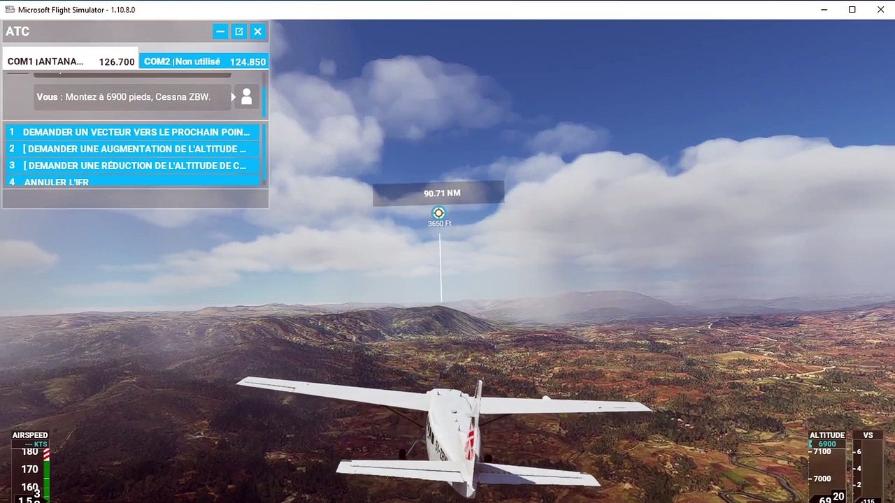 Microsoft Flight Simulator 2020 Madagascar Antsirabé-Fianarantsoa Live ATC