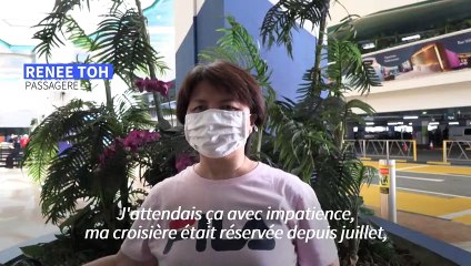 À Singapour, une "croisière vers nulle part"