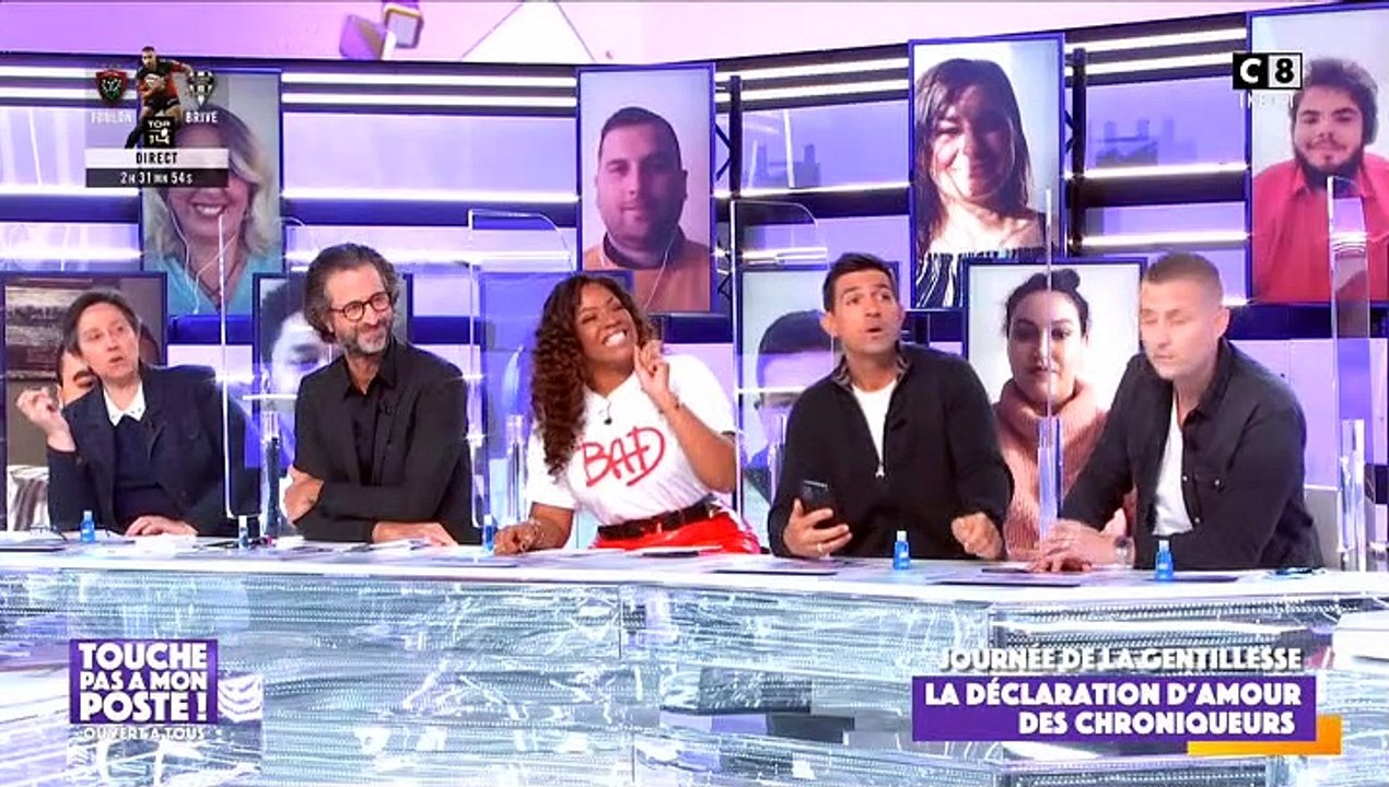 Jean-Pascal Lacoste annonce vouloir enterrer la hache de guerre avec sa belle-soeur Sylvie Tellier dans "Touche pas à mon poste", sur C8.