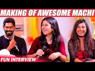 BLOOPERS LOADED: AWESOME MACHI Team Unknown Side | Sanjana | RJ Ananthi | Sebastin | Anirudh