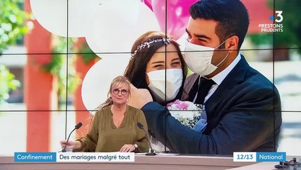 Mulhouse : les mariages continuent d'être célébrés malgré le confinement
