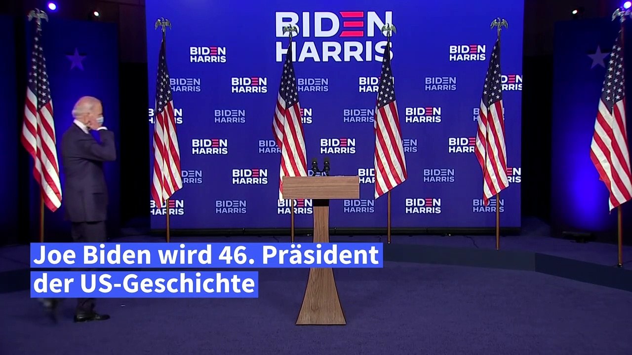 US-Medien: Biden gewinnt US-Präsidentschaftswahl